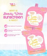You Glow Babe Beauty White Sunscreen Bright Glow with Sea Buckthorn SPF 50 PA +++ - Image 2