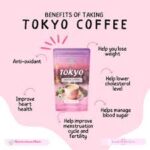 Tokyo Vanilla Slimming Coffee – Glutathione & Collagen (10 Sachets) - Image 3
